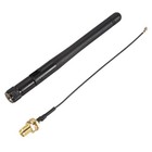 900-1800MHZ Antenna 3Dbi GSM RP-SMA Plug Rubber  Lorawan Antenna + IPX to9044
