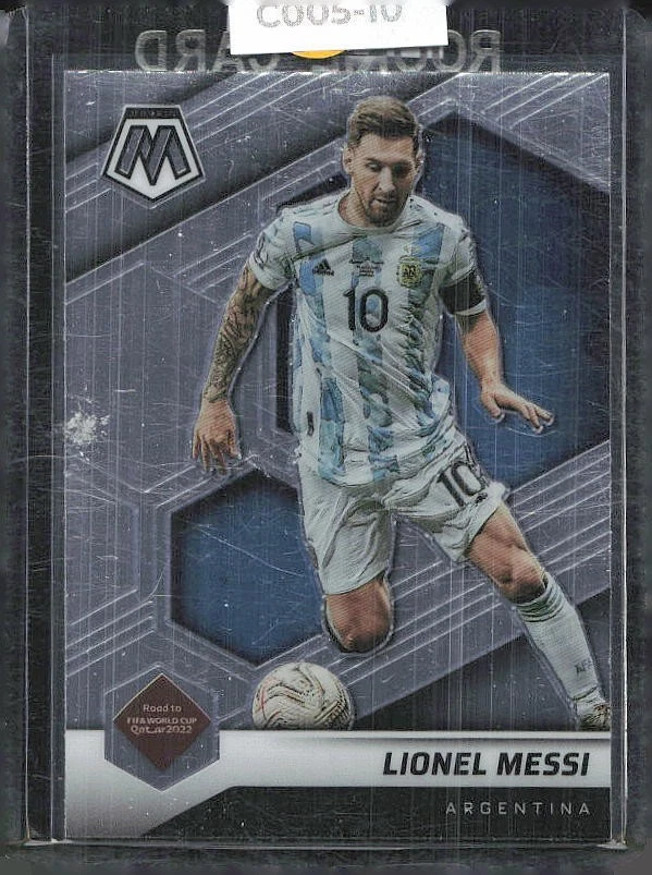2021-22 Panini Mosaic FIFA Road to World Cup Lionel Messi #10 for