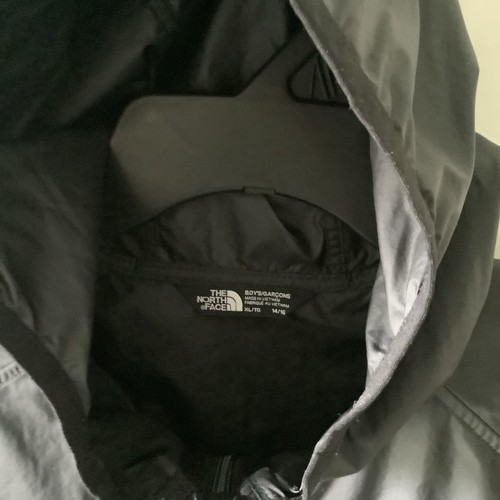 The North Face - Windwall Windbreaker Jacket Boys XL Black Full Zip Pockets EUC - Picture 4 of 10