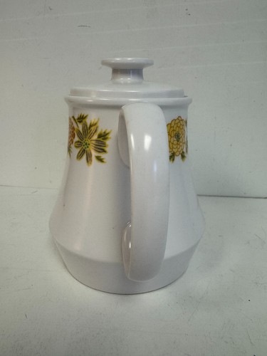 Noritake Progression Sunny Side Teapot Coffee Pot 9003 Mums & Daisies Vintage - Picture 3 of 11