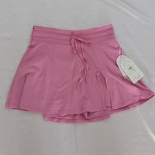 New Blogilates Women's Trailblaze Slit Skort Activewear Athletic Pink Small 4-6