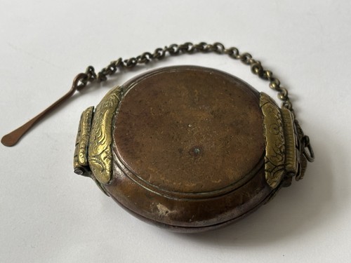 Antique c19th Sri Lanka Ceylon Lime Box Chunam Killotaya Betel Areca Nut Chewing - Picture 11 of 11