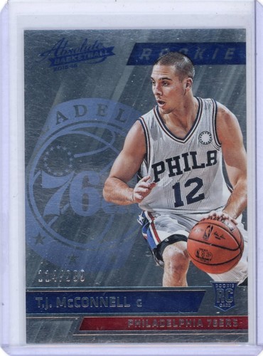 T.J. McConnell 2015-16 Absolute /999 #199 Rookie RC Indiana Pacers