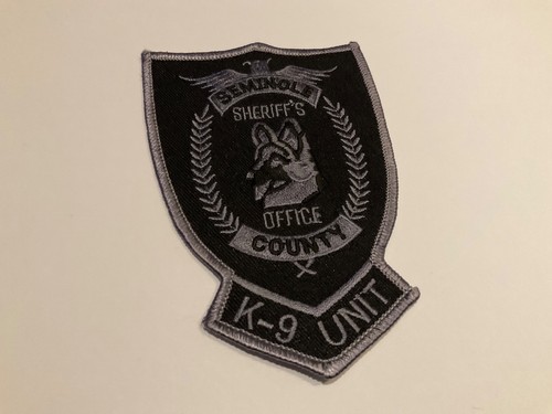 K9 k-9 Subdued Seminole County Sheriff State Florida FL