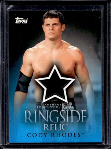 Cody Rhodes 2009 Topps WWE Ringside Relic