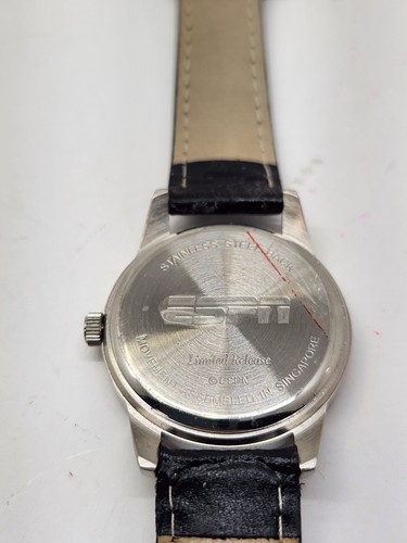 VINTAGE ESPN Limited Release Sport's Center Armbanduhr schwarz RAR Rarität - Bild 6 von 6