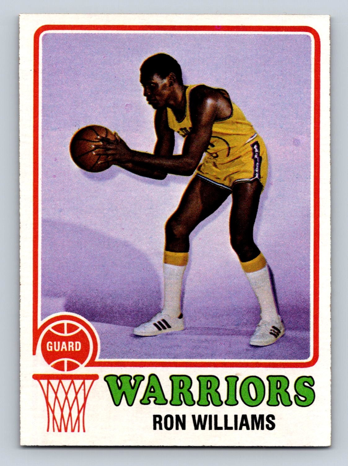 1973-74 Topps #23 Ron Williams Golden State Warriors
