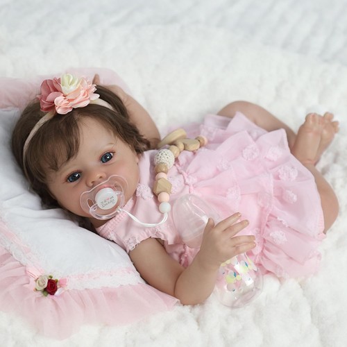 Lifelike Reborn Baby Dolls - 20 Inch Realistic-Newborn Baby Doll Girl Real Li...