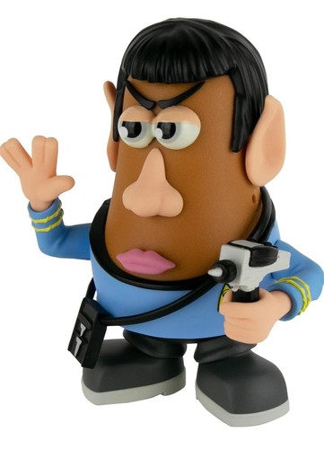 Figura Spock Star Trek PopTaters juguete coleccionable Sr. Spock de patata Vulcan - Imagen 2 de 12