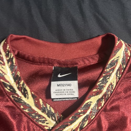 Vintage FSU Florida State Seminoles Football Jersey Nike Team Youth Medium #3 - Picture 4 of 5