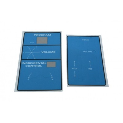 Moog Source Small Panel Overlay Set   2 Panels Synthesizer,Spare,Part,Synth,Repa