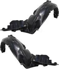 For 2004-2005 Subaru Impreza Front Fender Liner Driver and Passenger Pair Inner