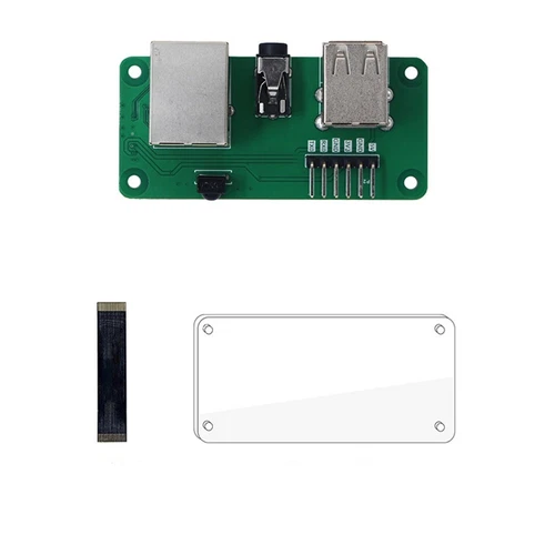 Für WalnutPi ZeroW-Erweiterungskarte, 100-M-Ethernet-Anschluss, 2 X USB 2.02736