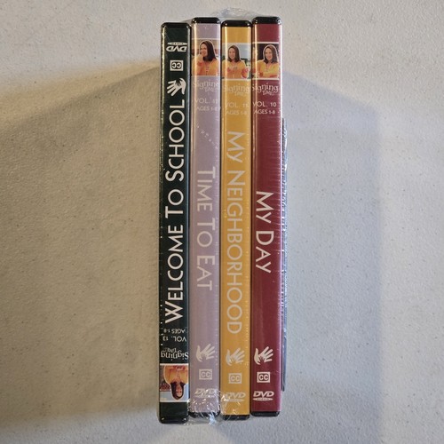 Signing Time - Volume 10 + 11 + 12 + 13 DVD + Songs CD - Volume 10-12 BRAND NEW