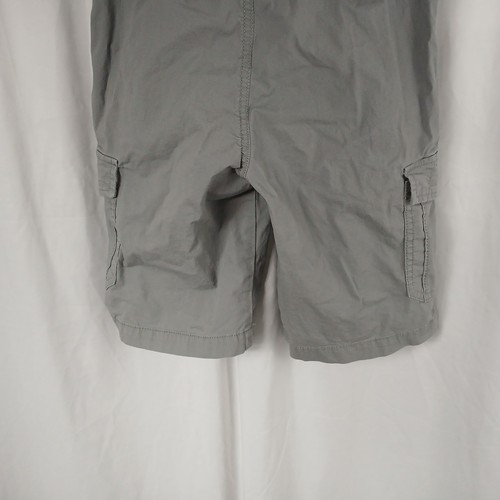 Lucky Brand Adjustable Waist Khaki Cargo Shorts Gray Boys Size 7-8 - Picture 7 of 13