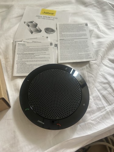 Jabra 410MS PHS001U Haut-parleur de conférence USB portable avec étui - Photo 3/4