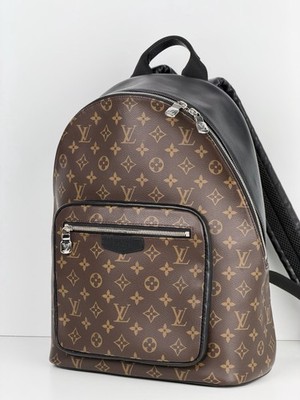 Louis Vuitton Josh Backpack in Brown Monogram Coated Canvas and Leather NFC S