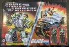 G.I. Joe Transformers Crossover Triple T Kup W Leatherneck & Sgt Slaughter New
