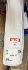 Uline S-22892 Reinforced Sheeting 12' x 50' 10 Mil Clear Poly Film Heavy Duty
