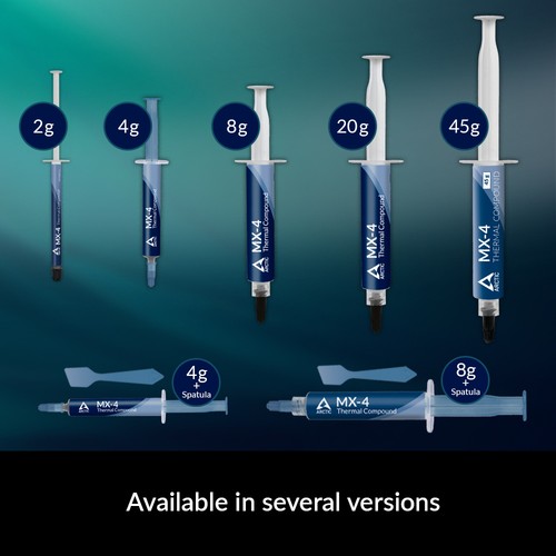 ARCTIC MX-4 8 g incl. Spatula Premium Performance Thermal Paste CPU GPU Grease - Afbeelding 7 van 8