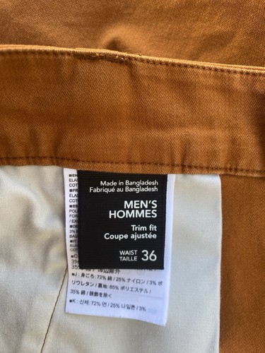 Arcteryx A2B Chino Hose Herren 36x33 Besatz Tapered RostOrange Outdoor Taschen Erwachsene - Bild 4 von 11