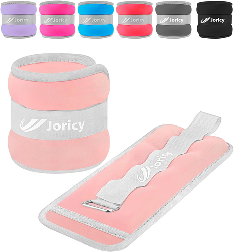 Ankle Weights a Pair of 1/2/3/4/6/8/10/12/20 LBS Wrist Leg Arm Weights for Women - Picture 11 of 12