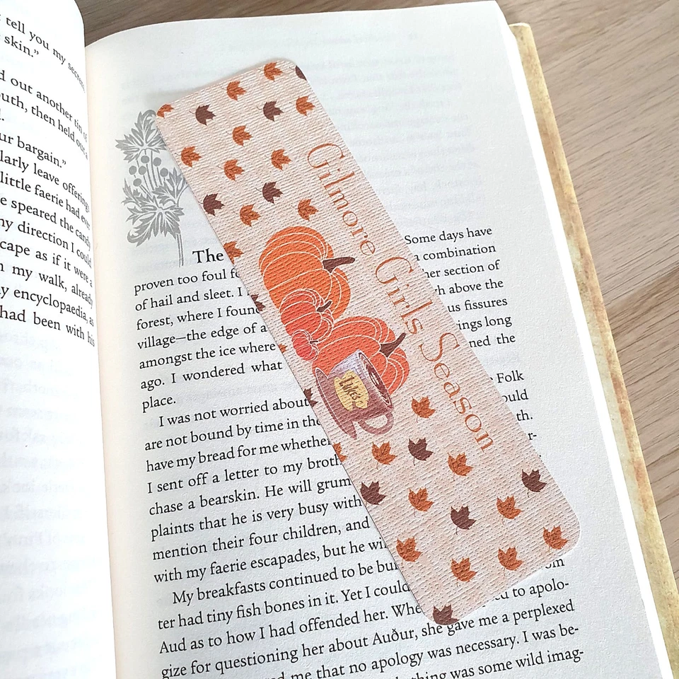 Gilmore Girls Season Inspired Bookmark | Personalised Bookmark Gift