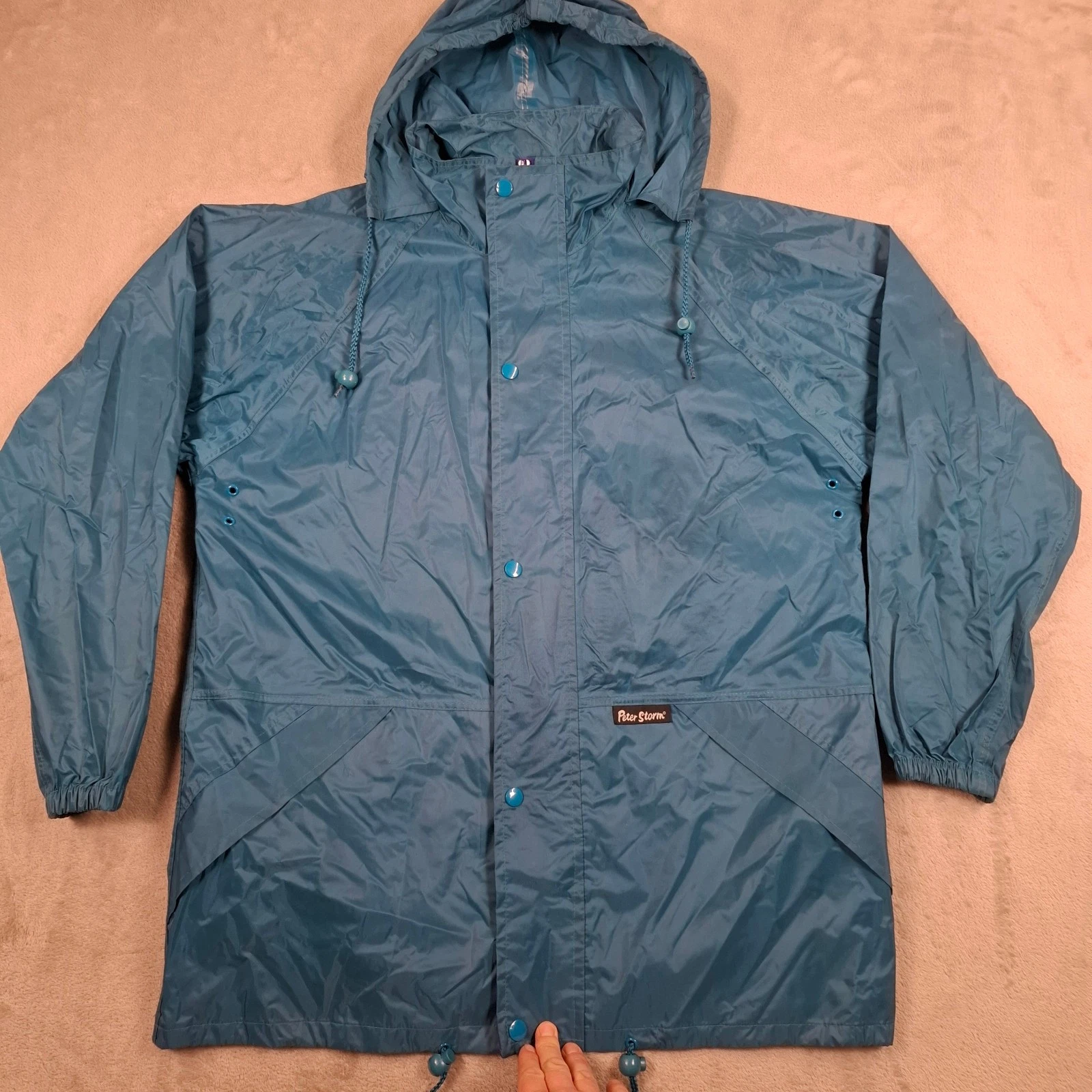 Peter Storm Jacket Mens Small Green Waterproof Festival Rain Coat Vintage
Opens in a new window or t