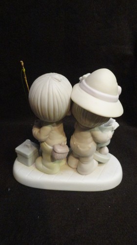 De colección Precious Moments "Our First Christmas Together" #115290 con caja 1988 NUEVO - Imagen 7 de 11
