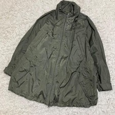 ISSEY MIYAKE FETE Drawstring Flare Nylon Coat Hood