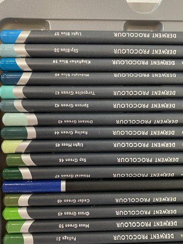 Derwent Procolour Pencil Set of 72 Most New Professional Quality in Tin K5 - Picture 2 of 10