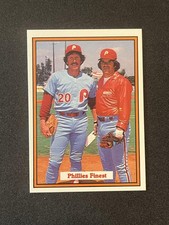 1982 Donruss #585 Phillies Finest - Pete Rose & Mike Schmidt Baseball Card