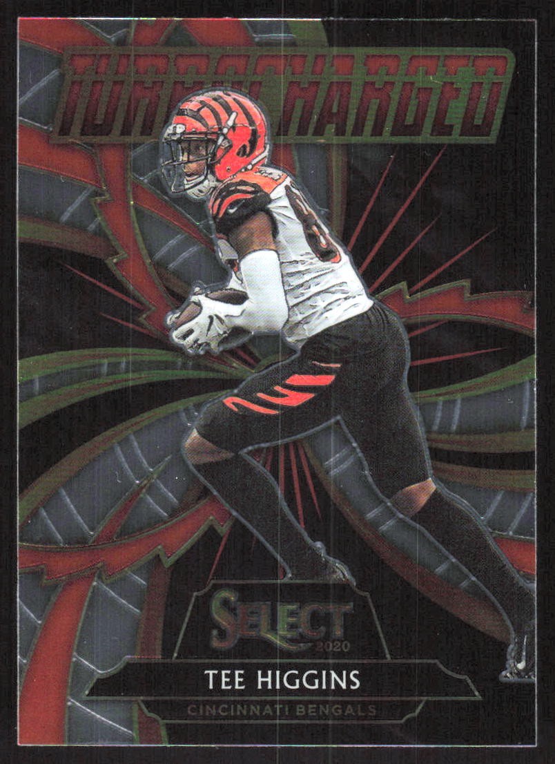 7676G 2020 Panini Select #T23 Tee Higgins Turbocharged
