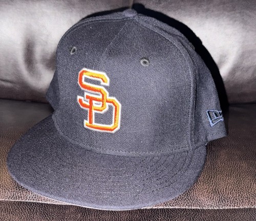 NEU! New Era San Diego Padres Authentic On-Field 59Fifty Fitted Hat 7 3/8 1980s