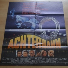 Filmplakat / movie poster  EA A1  Achterbahn / Rollercoaster  1977  George Segal