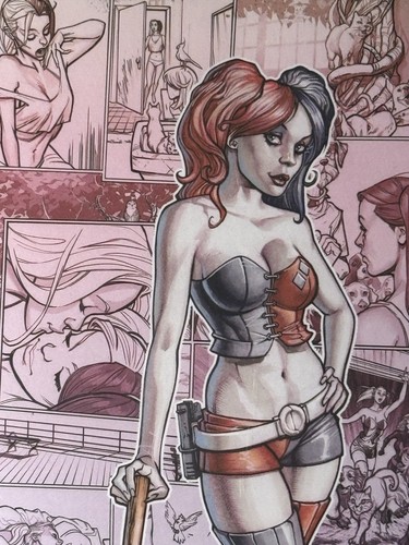 Chad Hardin Harley Quinn Sketch Book #nn CGC 9.8 Signed by Chad Hardin - Bild 6 von 7