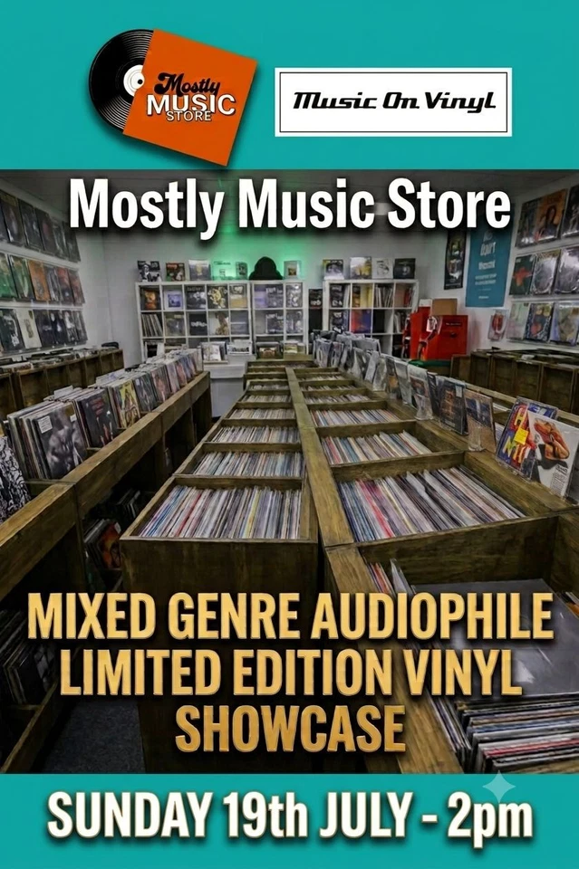 Music On Vinyl Limited Edition Mixed Genre Showcase – Live