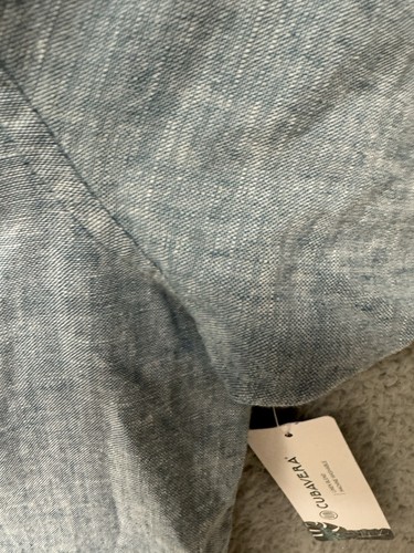 Cubavera Herren Größe M hellblau Knopfleiste Polyester Freizeithemd Neu mit Etikett - Bild 9 von 14