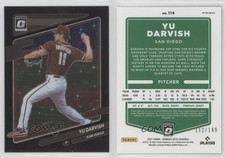 2021 Panini Donruss Optic Black Stars Prizm /149 Yu Darvish #114