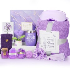 Gifts for Mom, Mom Birthday Gifts from Daughter Son, Lavender Relaxing Spa Ca...
