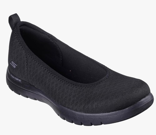 Skechers On The Go Flex Siena Black Air Cooled Goga Mat Slip On Loafer Shoes 12 - Picture 17 of 20