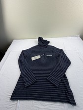 Vantage Brand Sz XS UC Davis Hoodie Sweatshirt Fleece Navy Blue Buttons New $60