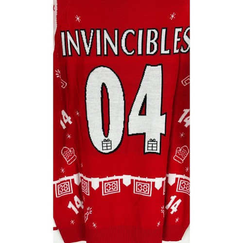 Klassische Fußballshirts Invincibles Weihnachten Strickpullover Pullover Unisex Large - Bild 8 von 10