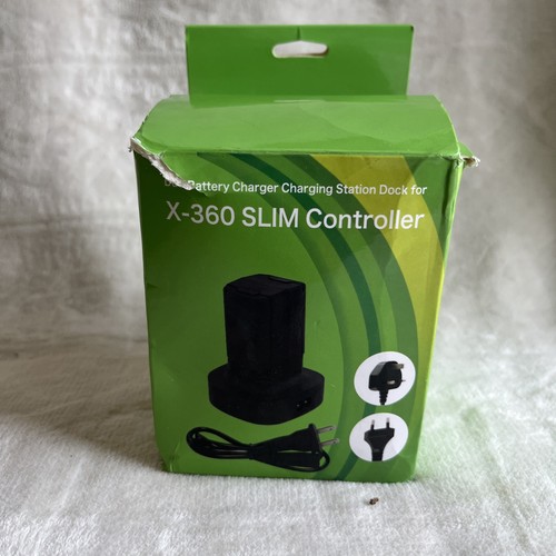 Dual Battery Charger Charging Station Dock + 2x Battery For Xbox 360 Controller - Picture 2 of 6