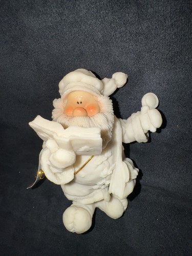 Don Mechanic Unf Resin Santa 5in, Unpainted Set Of 4, 2003, Finish It Snow Folk - Bild 20 von 24