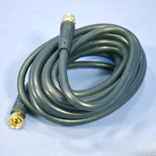 Leviton Black 12' Coaxial Video Cable w/ Gold Plug Ends RG59 C5851-12G-841 - 第 4/6 張圖片