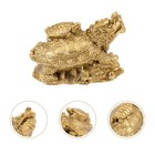  Figurine Ornament Dragon Turtle Statue Exquisite Copper Craft Decor