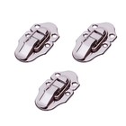 3 Stücke Box Latches Umhängetasche Verpackung Schnallen Gepäckschlösser