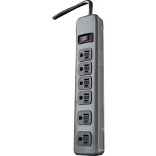 POWER STRIP 6OUT GRY