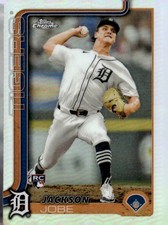 2025 Topps Chrome - Jackson Jobe #249 Refractor (RC)